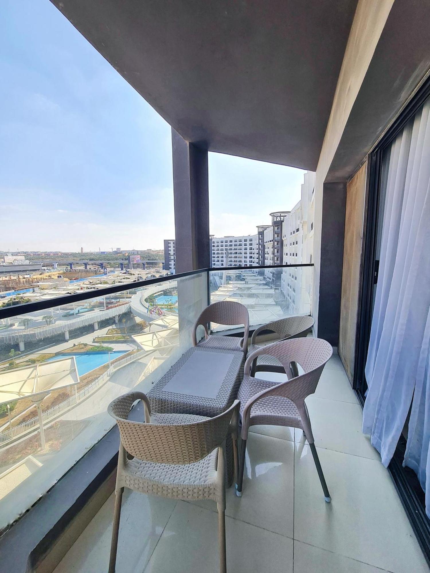 Axxodia- Duplex Porto New Cairo Aparthotel Bagian luar foto
